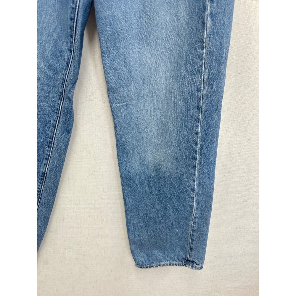 Universal Thread 100% Cotton Blue 90s Baggy Jeans Womens 6L High Rise Wide Leg - Picture 7 of 14